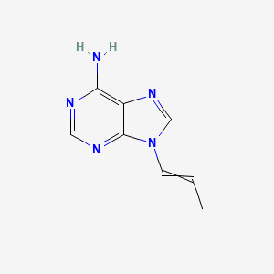 Tenofovir Disoproxil Related Compound B (10 mg) ((E)-9-(Prop-1-enyl)-9H-purin-6-amine) - (4121-40-8)