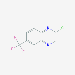 2-Chloro-6-(trifluoromethyl)quinoxaline - (41213-32-5)