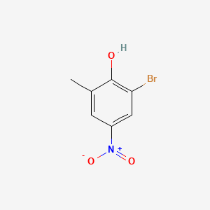 2-Bromo-6-methyl-4-nitrophenol - (4186-49-6)