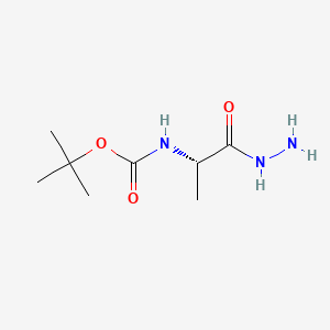 tert-butyl (1-hydrazinyl-1-oxopropan-2-yl)carbaMate - (41863-52-9)
