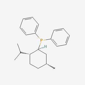 ((1S,2S,5R)-2-Isopropyl-5-methylcyclohexyl)diphenylphosphine - (43077-29-8)