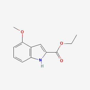 1H-Indole-2-carboxylic acid, 4-methoxy-, ethyl ester - (43142-25-2)
