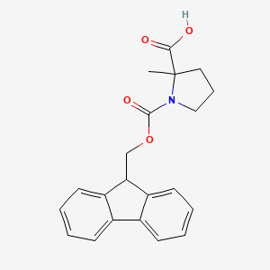 1-(9H-fluoren-9-ylmethoxycarbonyl)-2-methylpyrrolidine-2-carboxylic acid - (433220-67-8)