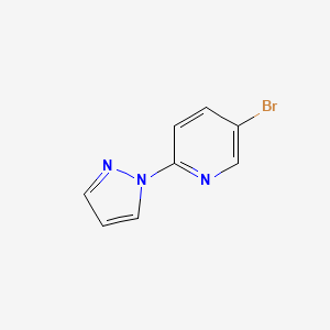 1-(5-Bromopyridin-2-yl)-1H-pyrazole - (433922-57-7)