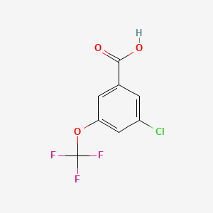 3-Chloro-5-(trifluoromethoxy)benzoic acid - (433926-46-6)