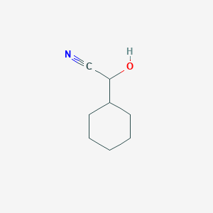 2-cyclohexyl-2-hydroxyacetonitrile - (4354-47-6)