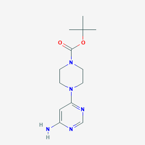1-Boc-4-(6-Aminopyrimidin-4-yl)piperazine - (436851-80-8)
