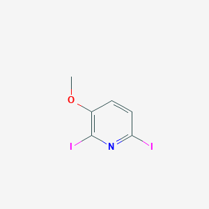 2,6-Diiodo-3-methoxypyridine - (437709-98-3)