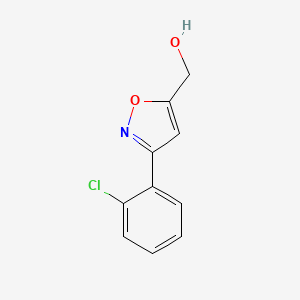 [3-(2-Chlorophenyl)isoxazol-5-yl]methanol - (438565-33-4)