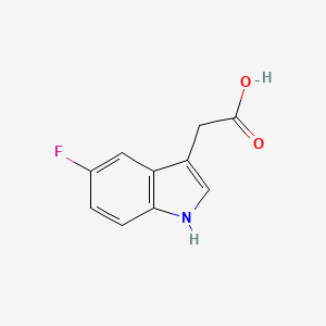 5-Fluoroindole-3-acetic acid - (443-73-2)