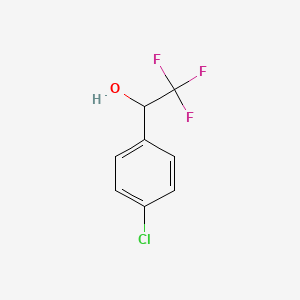 1-(4-Chlorophenyl)-2,2,2-trifluoroethanol - (446-66-2)