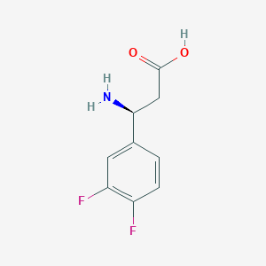 (3S)-3-AMINO-3-(3,4-DIFLUOROPHENYL)PROPANOIC ACID - (447416-70-8)