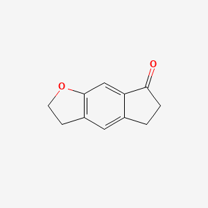 5,6-Dihydro-2H-indeno[5,6-b]furan-7(3H)-one - (448964-30-5)