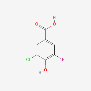 3-chloro-5-fluoro-4-hydroxybenzoic acid - (455-57-2)