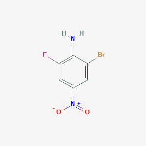 2-Bromo-6-fluoro-4-nitroaniline - (455-58-3)