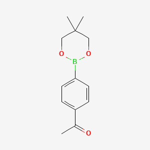 1-(4-(5,5-Dimethyl-1,3,2-dioxaborinan-2-yl)phenyl)ethan-1-one - (460088-33-9)