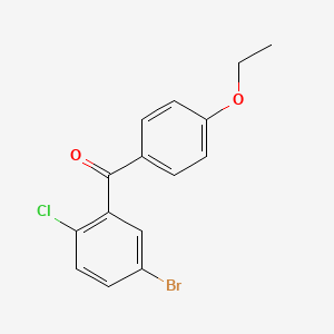 (5-Bromo-2-chlorophenyl)(4-ethoxyphenyl)methanone - (461432-22-4)