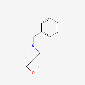 6-benzyl-2-oxa-6-azaspiro[3.3]heptane - (46246-91-7)