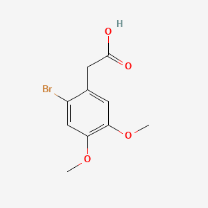 2-BROMO-4,5-DIMETHOXYPHENYLACETIC ACID - (4697-62-5)