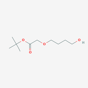 2-(4-Hydroxybutyloxy)acetic acid tert-butyl ester - (475086-57-8)