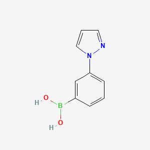 (3-(1H-pyrazol-1-yl)phenyl)boronic acid - (476620-22-1)