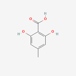 2,6-Dihydroxy-4-methylbenzoic acid - (480-67-1)