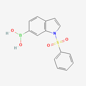 (1-(Phenylsulfonyl)-1H-indol-6-yl)boronic acid - (480438-52-6)