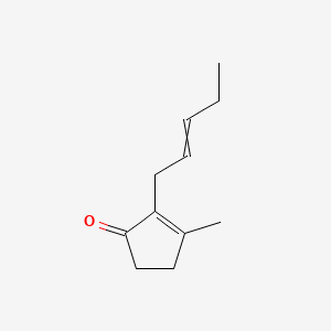 2-Cyclopenten-1-one, 3-methyl-2-(2Z)-2- pentenyl- - (488-10-8)