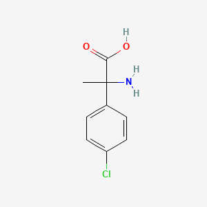 2-amino-2-(4-chlorophenyl)propanoic acid - (4895-98-1)