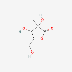 (3R,4R,5R)-3,4-Dihydroxy-5-(hydroxymethyl)-3-methyldihydrofuran-2(3H)-one - (492-30-8)
