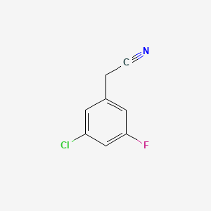 3-Chloro-5-Fluorophenylacetonitrile - (493038-93-0)