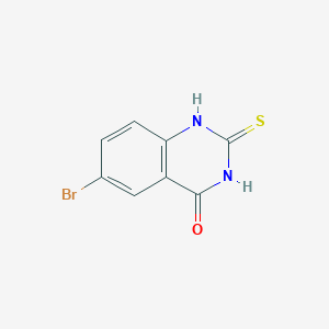 6-bromo-2-thioxo-2,3-dihydroquinazolin-4(1H)-one - (49681-96-1)