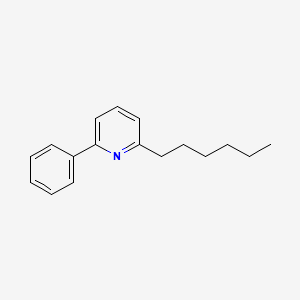 2-Hexyl-6-phenylpyridine - (499158-97-3)
