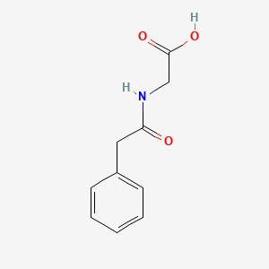2-(2-Phenylacetamido)acetic acid - (500-98-1)