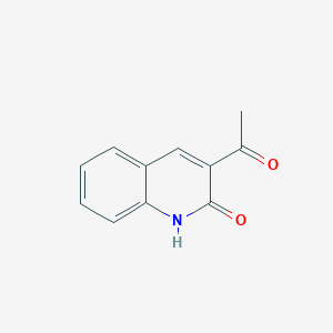 3-acetyl-1H-quinolin-2-one - (50290-20-5)