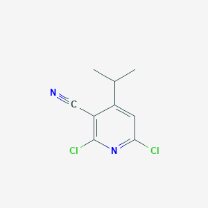 2,6-Dichloro-4-isopropylnicotinonitrile - (503843-54-7)
