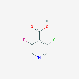 3-Chloro-5-fluoroisonicotinic acid - (514798-03-9)