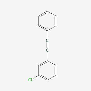 1-(3-Chlorophenyl)-2-phenylethyne - (51624-34-1)