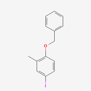 1-(Benzyloxy)-4-iodo-2-methylbenzene - (516521-49-6)