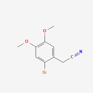 2-Bromo-4,5-dimethoxyphenylacetonitrile - (51655-39-1)