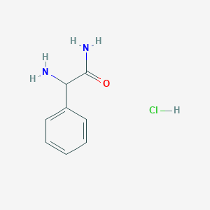 2-amino-2-phenylacetamide hydrochloride - (51703-58-3)