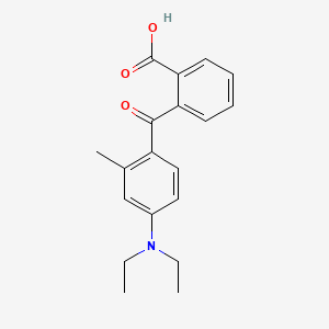 2-[4-(diethylamino)-2-methylbenzoyl]benzoic acid - (52830-65-6)
