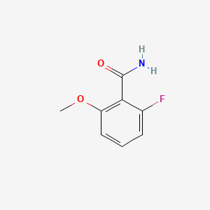 2-FLUORO-6-METHOXYBENZAMIDE - (529512-81-0)
