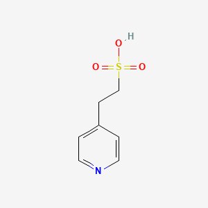 2-(Pyridin-4-yl)ethanesulfonic acid - (53054-76-5)
