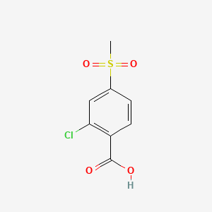 2-Chloro-4-(methylsulfonyl)benzoic acid - (53250-83-2)