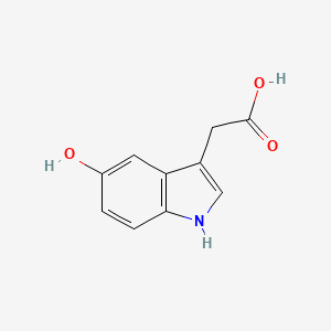 1H-Indole-3-acetic acid, 5-hydroxy- - (54-16-0)