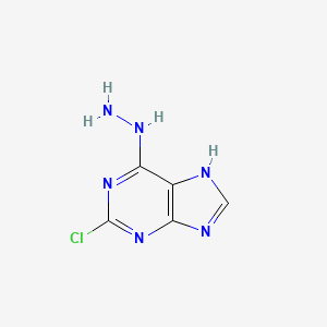 2 - Chloro - 6 - hydrazino - 7H - purine - (5404-88-6)