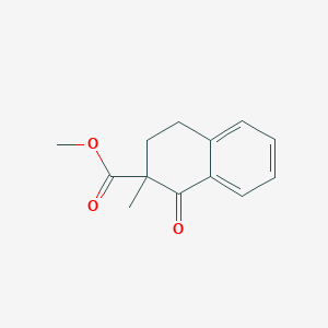 2-Naphthalenecarboxylic acid, 1,2,3,4-tetrahydro-2-methyl-1-oxo-,methyl ester - (54125-61-0)