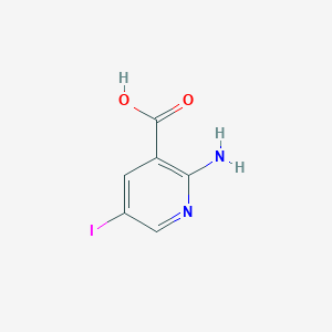 2-Amino-5-iodo-3-pyridinecarboxylic acid - (54400-30-5)