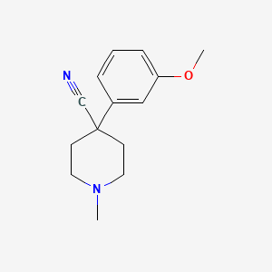 1-Methyl-4-cyano-4-(3-methoxyphenyl)piperidine - (5460-79-7)